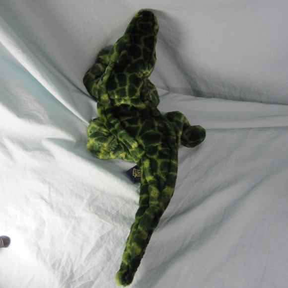 plush 1994 petting zoo alligator or crocodile stuffed animal (w1745) - Picture 10 of 10